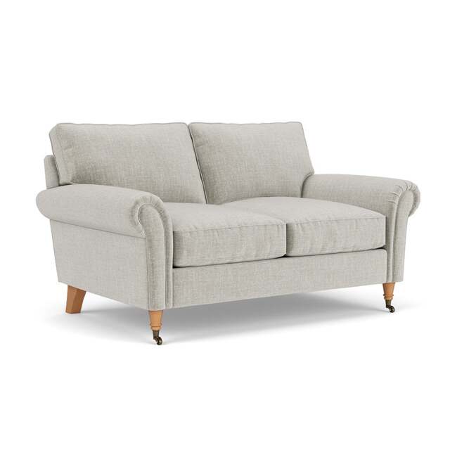 2 Seater Sofa - Grey Mist - Eco Chenille - Osbourne - The Cotswold Company - image 1