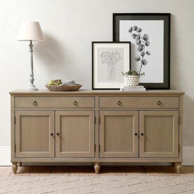 Elkstone Smoked Oak Extra Large Sideboard - The Cotswold Company - image 1