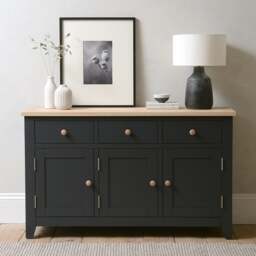 Large Sideboard - Chester Charcoal - The Cotswold Company - thumbnail 2