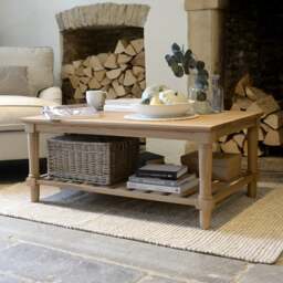 Elkstone Mellow Oak Coffee Table - The Cotswold Company - thumbnail 3