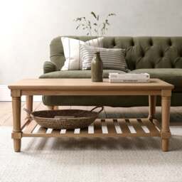 Elkstone Mellow Oak Coffee Table - The Cotswold Company