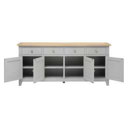 Extra Large Sideboard - Chester Dove Grey - The Cotswold Company - thumbnail 6