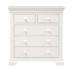 5 Drawer Chest - Chantilly Warm White - The Cotswold Company - thumbnail 6
