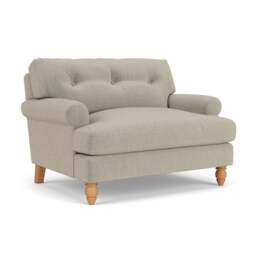 Love Seat - Natural - Eco Chenille - Talbot - The Cotswold Company