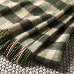 Heritage Check Throw - Home Accessories - The Cotswold Company