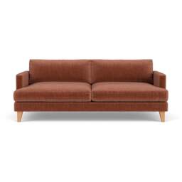 4 Seater Sofa - Cinnamon - Eco Chenille - Jackson - The Cotswold Company - thumbnail 2
