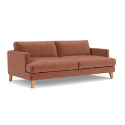 4 Seater Sofa - Cinnamon - Eco Chenille - Jackson - The Cotswold Company