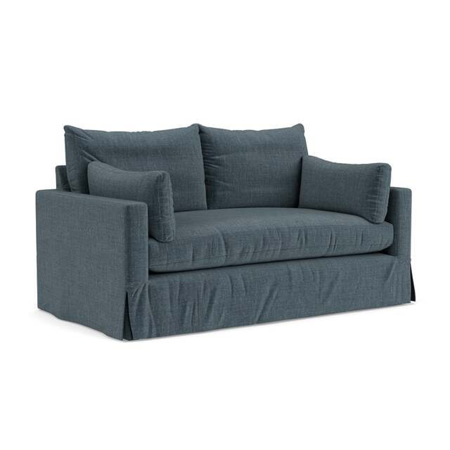 Large 2 Seater Sofa - Teal - Eco Chenille - Ashton - The Cotswold Company - image 1