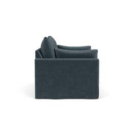 Large 2 Seater Sofa - Teal - Eco Chenille - Ashton - The Cotswold Company - thumbnail 3