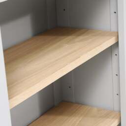 Small Bookcase - Chester Dove Grey - The Cotswold Company - thumbnail 3