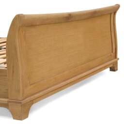 Double Sleigh Bed and 2 Bedside Table Set - Winchcombe Oiled Oak - The Cotswold Company - thumbnail 6