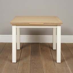 Square Extending Dining Table - Chester Classic Cream - The Cotswold Company - thumbnail 2