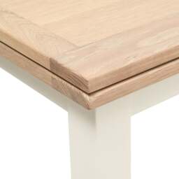 Square Extending Dining Table - Chester Classic Cream - The Cotswold Company - thumbnail 5