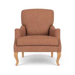 Armchair - Brick - Herringbone Weave - Elsie - The Cotswold Company - thumbnail 2