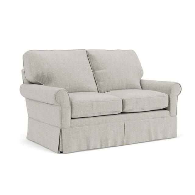 2 Seater Sofa - Grey Mist - Eco Chenille - Dawson - The Cotswold Company - image 1