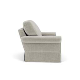 2 Seater Sofa - Grey Mist - Eco Chenille - Dawson - The Cotswold Company - thumbnail 3