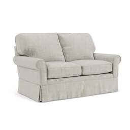2 Seater Sofa - Grey Mist - Eco Chenille - Dawson - The Cotswold Company - thumbnail 1