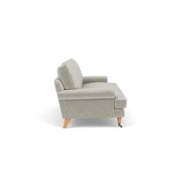 4 Seater Sofa - Grey Mist - Eco Chenille - Stewart - The Cotswold Company - thumbnail 3