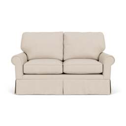 2 Seater Sofa - Lily White - House Linen Mix - Dawson - The Cotswold Company - thumbnail 2