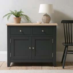 Small Sideboard - Chester Charcoal - The Cotswold Company