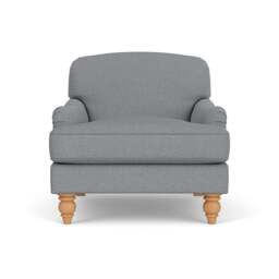 Ashbee Armchair - Blue Marl - House Weave - The Cotswold Company - thumbnail 2