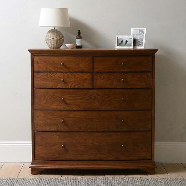 7 Drawer Chest - Winchcombe Dark Oak - The Cotswold Company - image 1