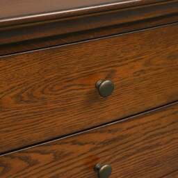 7 Drawer Chest - Winchcombe Dark Oak - The Cotswold Company - thumbnail 6
