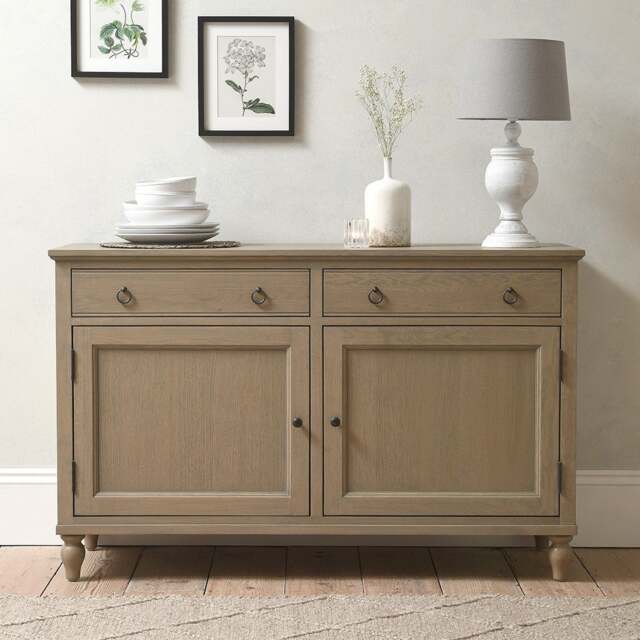 Elkstone Smoked Oak Large Sideboard - The Cotswold Company - image 1