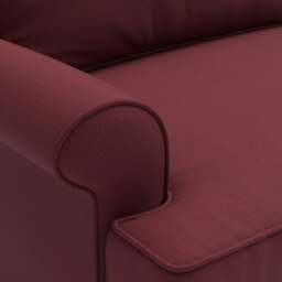 2 Seater Sofa - Rosehip - House linen mix - Stewart - The Cotswold Company - thumbnail 4