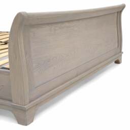 Winchcombe Smoked Oak Winchcombe Smoked Oak Double Sleigh Bed and 2 Bedside Tables Set - The Cotswold Company - thumbnail 5