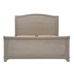 Winchcombe Smoked Oak Winchcombe Smoked Oak Double Sleigh Bed and 2 Bedside Tables Set - The Cotswold Company - thumbnail 2