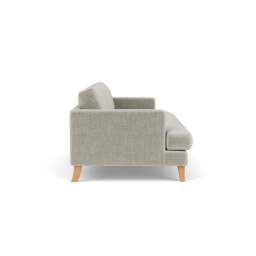 4 Seater Sofa - Grey Mist - Eco Chenille - Jackson - The Cotswold Company - thumbnail 3