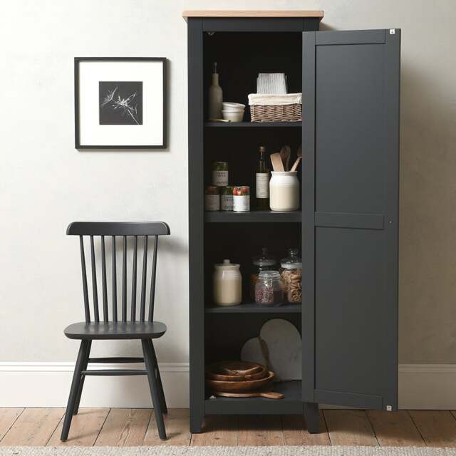 Shaker Cupboard - Chester Charcoal - The Cotswold Company - image 1