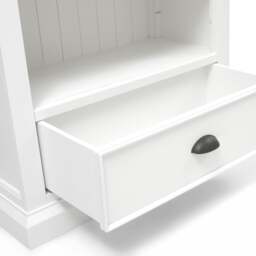 Stow Warm White Medium Bookcase - The Cotswold Company - thumbnail 5