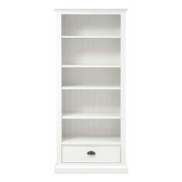 Stow Warm White Medium Bookcase - The Cotswold Company - thumbnail 2