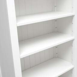Stow Warm White Medium Bookcase - The Cotswold Company - thumbnail 7