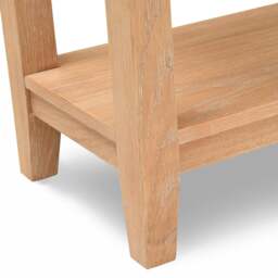 Sofa Table - Inglesham Whitewash Oak - The Cotswold Company - thumbnail 4