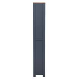 Chalford Inky Blue Tall and Slim Bookcase - The Cotswold Company - thumbnail 3
