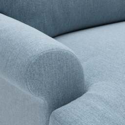 Large 2 Seater Sofa - Teal Marl - Rustic Weave - Talbot - The Cotswold Company - thumbnail 5