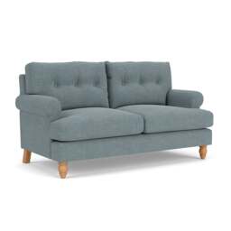 Large 2 Seater Sofa - Teal Marl - Rustic Weave - Talbot - The Cotswold Company