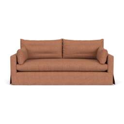 4 Seater Sofa - Brick - Herringbone Weave - Ashton - The Cotswold Company - thumbnail 2