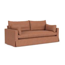 4 Seater Sofa - Brick - Herringbone Weave - Ashton - The Cotswold Company - thumbnail 1