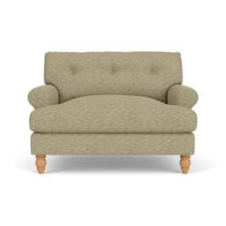 Love Seat - Apple - Herringbone Weave - Talbot - The Cotswold Company - thumbnail 2