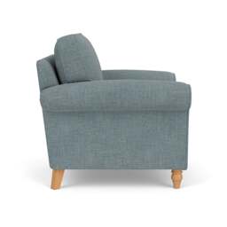 Armchair - Teal marl - Rustic Weave - Hurley - The Cotswold Company - thumbnail 3