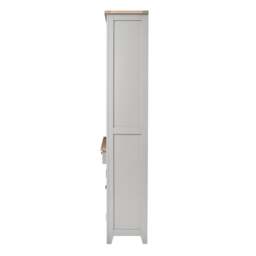 Library Cabinet and Workstation - Chester Dove Grey - The Cotswold Company - thumbnail 6