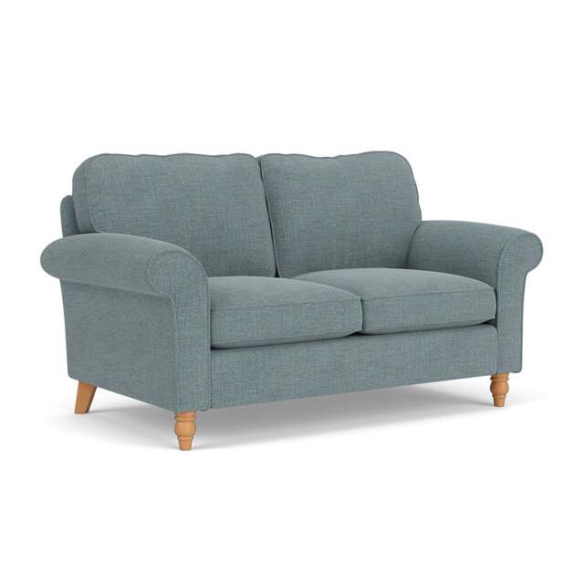 Large 2 Seater Sofa - Teal Marl - Rustic Weave - Hurley - The Cotswold Company - image 1