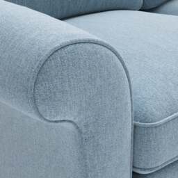 Large 2 Seater Sofa - Teal Marl - Rustic Weave - Hurley - The Cotswold Company - thumbnail 5