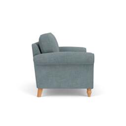 Large 2 Seater Sofa - Teal Marl - Rustic Weave - Hurley - The Cotswold Company - thumbnail 3