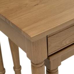 Nest of Tables - Elkstone Mellow Oak - The Cotswold Company - thumbnail 5