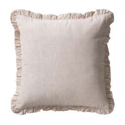 Country Ruffles Pale Rose Cushion - Home Accessories - The Cotswold Company - thumbnail 3